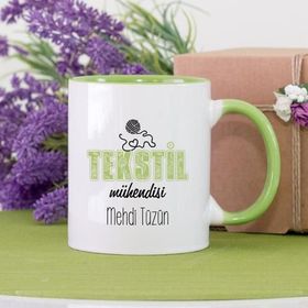 Tekstil Mühendisi Yeşil Kupa Bardak