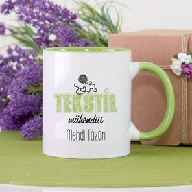 Tekstil Mühendisi Yeşil Kupa Bardak
