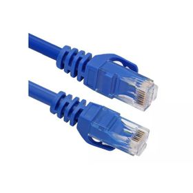 Teldata TLD-030M Cat6 0.30 mt Mavi UTP Patch Kablo