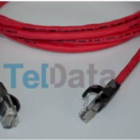 Teldata TLD-050K Cat6 0.50 mt Kırmızı UTP Patch Kablo