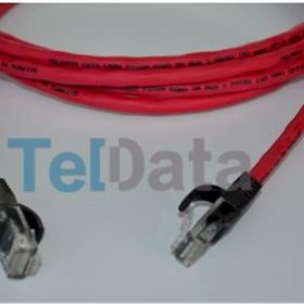 Teldata TLD-050K Cat6 0.50 mt Kırmızı UTP Patch Kablo