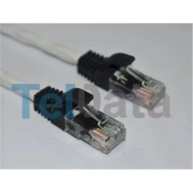 Teldata TLD-100B Cat6 1 mt Beyaz UTP Patch Kablo