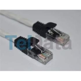 Teldata TLD-100B Cat6 1 mt Beyaz UTP Patch Kablo