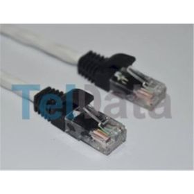 Teldata TLD-100B Cat6 1 mt Beyaz UTP Patch Kablo