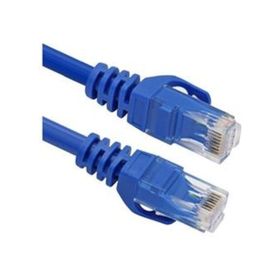 Teldata TLD-100M Cat6 1 mt Mavi UTP Patch Kablo