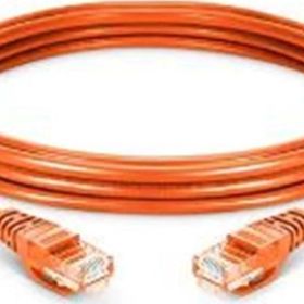 Teldata TLD-100T Cat6 1 mt Turuncu UTP Patch Kablo