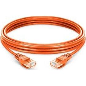 Teldata TLD-100T Cat6 1 mt Turuncu UTP Patch Kablo