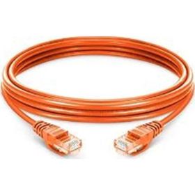 Teldata TLD-100T Cat6 1 mt Turuncu UTP Patch Kablo