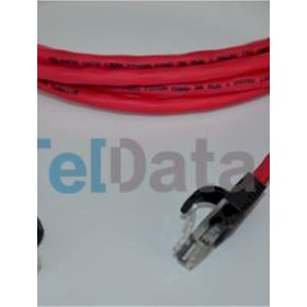 Teldata TLD-300K Cat6 3 mt Kırmızı UTP Patch Kablo