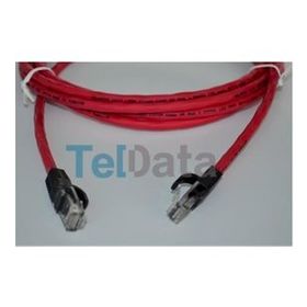Teldata TLD-500K Cat6 5 mt Kırmızı UTP Patch Kablo