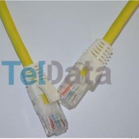Teldata TLD-500YS Cat6 5 mt Sarı UTP Patch Kablo
