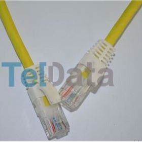 Teldata TLD-500YS Cat6 5 mt Sarı UTP Patch Kablo