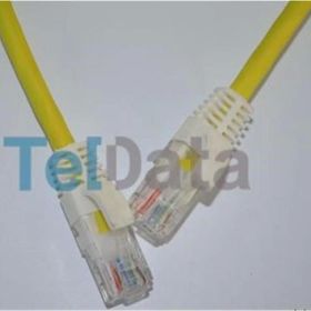 Teldata TLD-500YS Cat6 5 mt Sarı UTP Patch Kablo