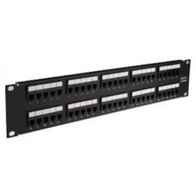 Telefon Hattı İçin Cat3 Patch Panel 50 Port