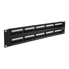 Telefon Hattı İçin Cat3 Patch Panel 50 Port