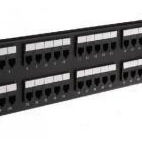 Telefon Hattı İçin Cat3 Patch Panel 50 Port