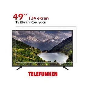 Telefunken 49 124 Ekran Tv Ekran Koruyucu Ekran Koruma Paneli