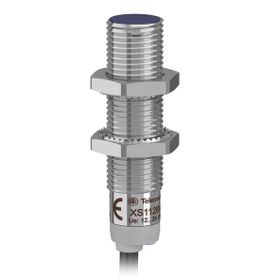 Telemecanique Sensors XS112BHPAL2 L49MM-SN4MM XS1 M12 12-24VDC 2 m Kablolu Pirinç Endüktif Sensör