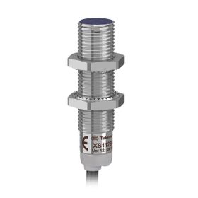 Telemecanique Sensors XS112BHPAL2 L49MM-SN4MM XS1 M12 12-24VDC 2 m Kablolu Pirinç Endüktif Sensör