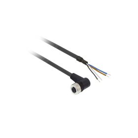Telemecanique Sensors XZC-P1241L2 M12 4 Pinli 90 Derece 2m Kablolu Konnektör