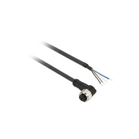 Telemecanique Sensors XZCP1041L5 5m 4 Pimli M8 Dirsekli Dişi Ön Kablolu Konnektör