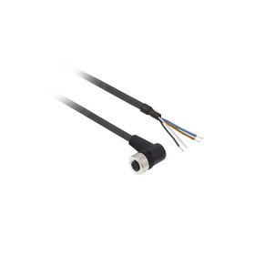 Telemecanique Sensors XZCP1241L10 M12 4 Pinli PUR 10m Kablolu Konnektör