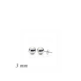 Teleplus 3 mm Gümüş Top Küpe