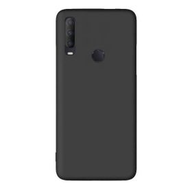 Teleplus Alcatel 1S 2020 Siyah Lüks Silikon Kılıf