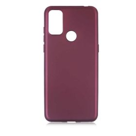 Teleplus Alcatel 1S 2021 Lüks Mat Silikon Bodro Kılıf