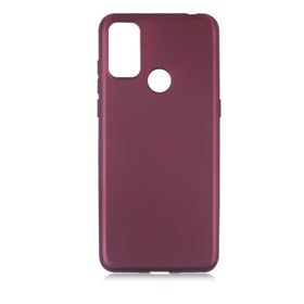Teleplus Alcatel 1S 2021 Lüks Mat Silikon Bodro Kılıf