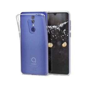 Teleplus Alcatel 3 2019 Tpu Silikon Kılıf + Nano Ekran Koruyucu