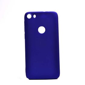 Teleplus Alcatel İdol 5 Lacivert Lüks Silikon Kılıf+Nano Ekran Koruyucu