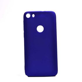 Teleplus Alcatel İdol 5 Lacivert Lüks Silikon Kılıf+Nano Ekran Koruyucu