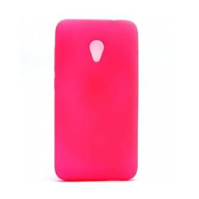 Teleplus Alcatel U5 Silikon Pembe Kılıf