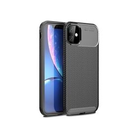 Teleplus Apple iPhone 11 Negro Karbon Siyah Silikon Kılıf