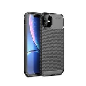 Teleplus Apple iPhone 11 Negro Karbon Siyah Silikon Kılıf