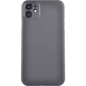 Teleplus Apple iPhone 11 PP Hayalet Mat Siyah Silikon Kılıf