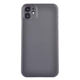 Teleplus Apple iPhone 11 PP Hayalet Mat Siyah Silikon Kılıf