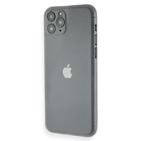Teleplus Apple iPhone 11 Pro Max PP Hayalet Mat Şeffaf Silikon Kılıf