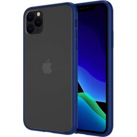 Teleplus Apple iPhone 11 Pro Max Ultra Koruma Sert Lacivert Silikon Kılıf