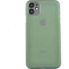 Teleplus Apple iPhone 11 Pro PP Hayalet Mat Yeşil Silikon Kılıf
