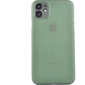 Teleplus Apple iPhone 11 Pro PP Hayalet Mat Yeşil Silikon Kılıf
