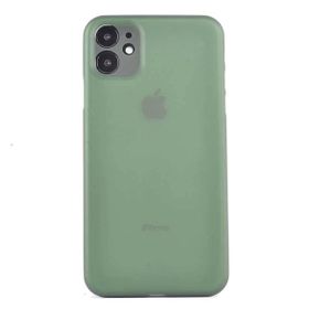 Teleplus Apple iPhone 11 Pro PP Hayalet Mat Yeşil Silikon Kılıf