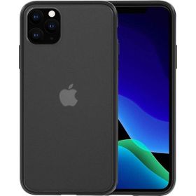 Teleplus Apple iPhone 11 Pro Ultra Koruma Sert Siyah Silikon Kılıf