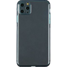 Teleplus Apple iPhone 12 Kamera Korumalı Anti Şok Şeffaf Nano Ekran Koruyucu Silikon Cep Telefonu Kılıf