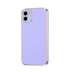 Teleplus Apple iPhone 12 Kamera Korumalı Lazer Bark Silikon Siyah Kılıf