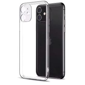 Teleplus Apple Iphone 12 Mini Kamera Korumalı Şeffaf Silikon Cep Telefonu Kılıf