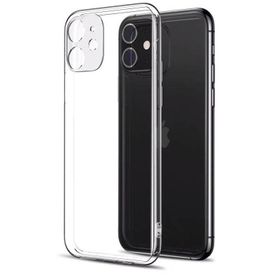 Teleplus Apple Iphone 12 Mini Kamera Korumalı Şeffaf Silikon Cep Telefonu Kılıf
