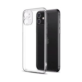 Teleplus Apple Iphone 12 Mini Kamera Korumalı Şeffaf Silikon Cep Telefonu Kılıf
