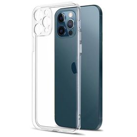 Teleplus Apple Iphone 12 Pro Kamera Korumalı Şeffaf Silikon Cep Telefonu Kılıf